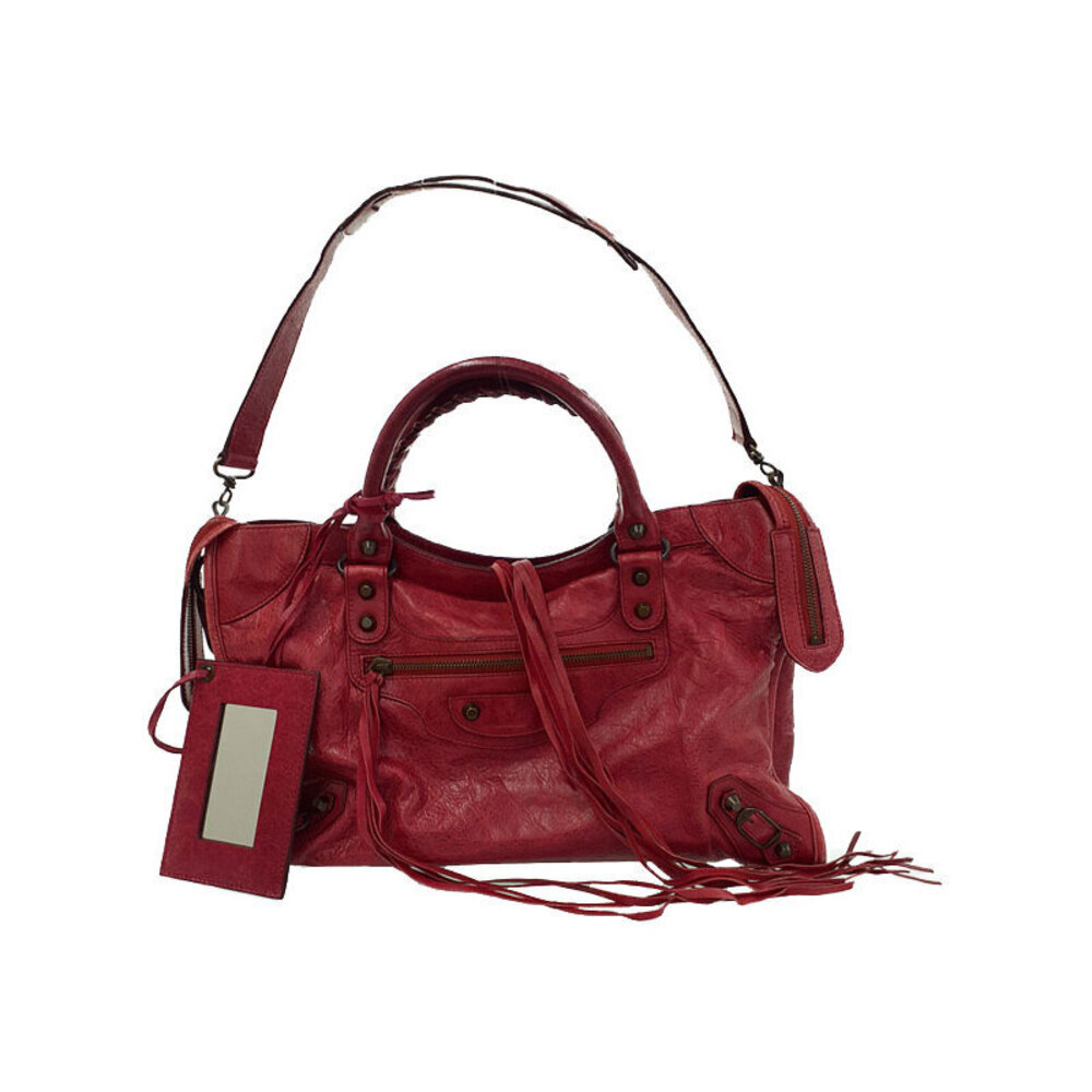 Balenciaga The Shoulder Leather City Bag - Picture 2 of 9